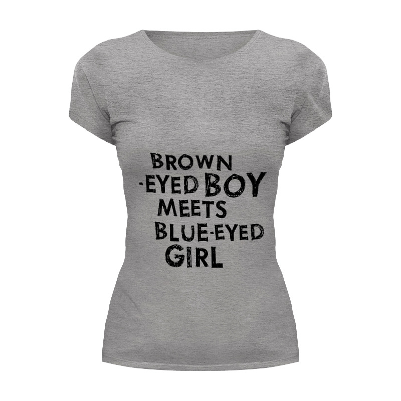 Printio Футболка Wearcraft Premium Brown-eyed boy printio толстовка wearcraft premium унисекс brown eyed boy