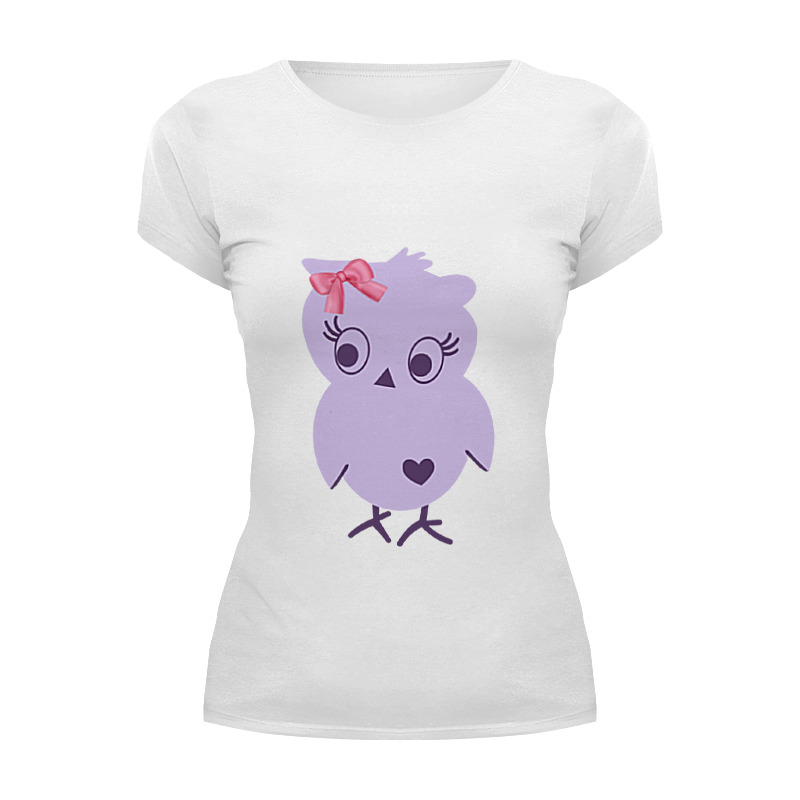 Printio Футболка Wearcraft Premium Фиолетовая птичка детская футболка птичка штош 104 белый