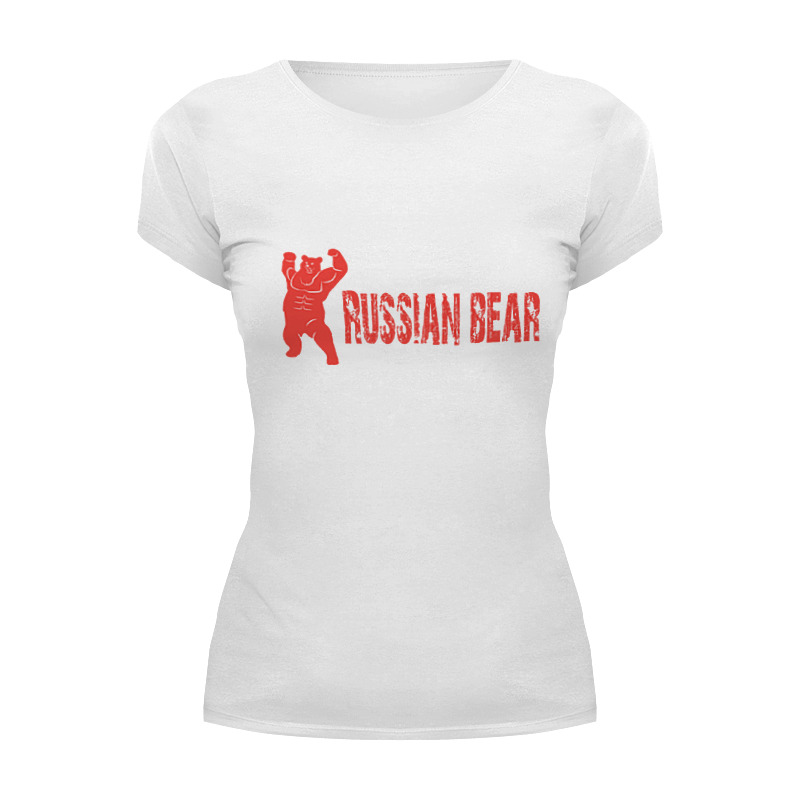 Printio Футболка Wearcraft Premium Russian bear printio футболка wearcraft premium putin love russian bear