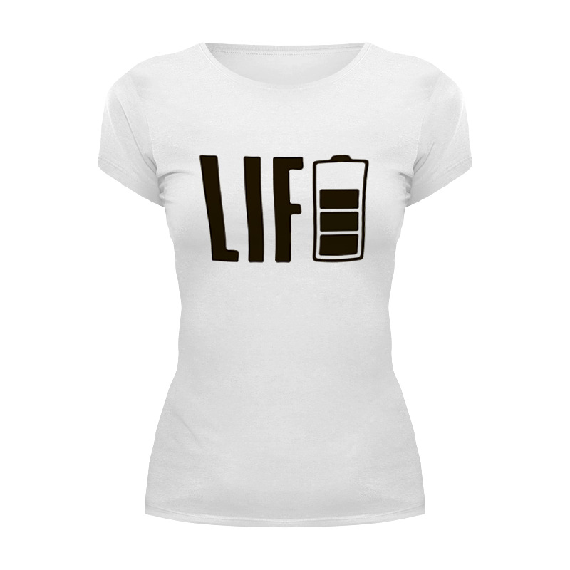 Printio Футболка Wearcraft Premium Life на зарядке printio футболка wearcraft premium life на зарядке