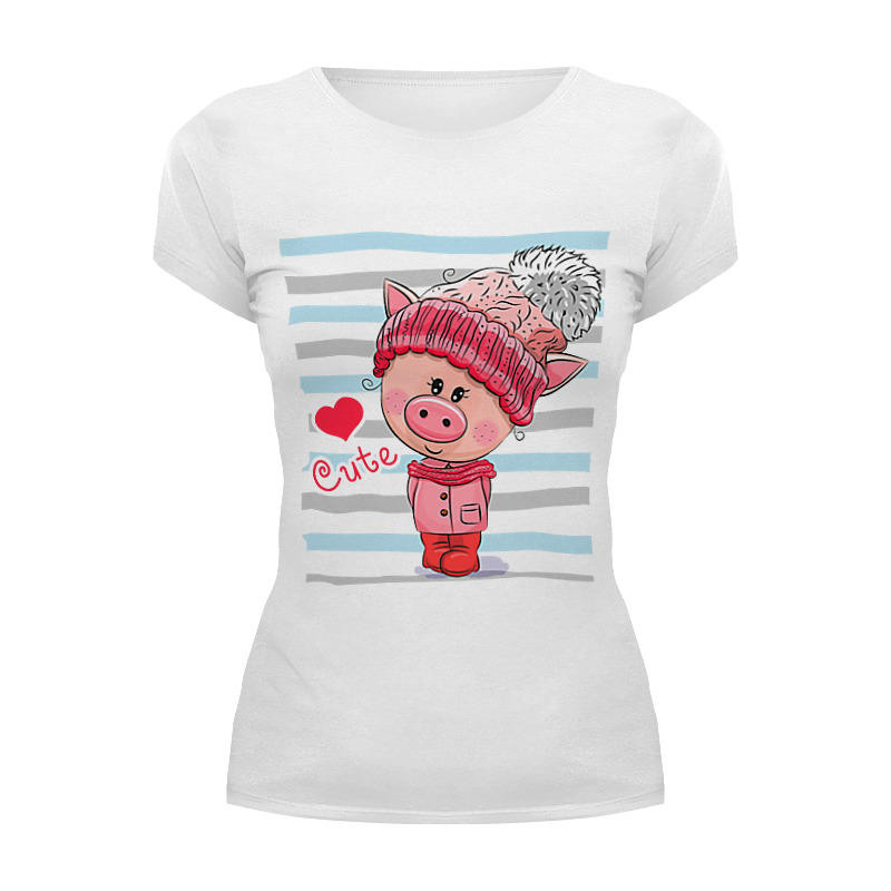 Printio Футболка Wearcraft Premium Поросенок