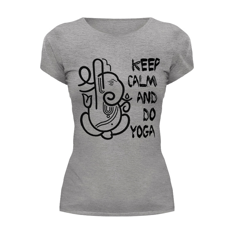 printio футболка wearcraft premium keep calm and do yoga Printio Футболка Wearcraft Premium Keep calm & do yoga