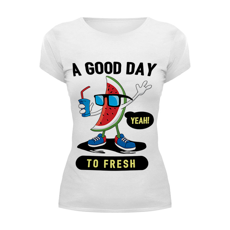 Printio Футболка Wearcraft Premium A good day to fresh printio детская футболка классическая унисекс a good day to fresh