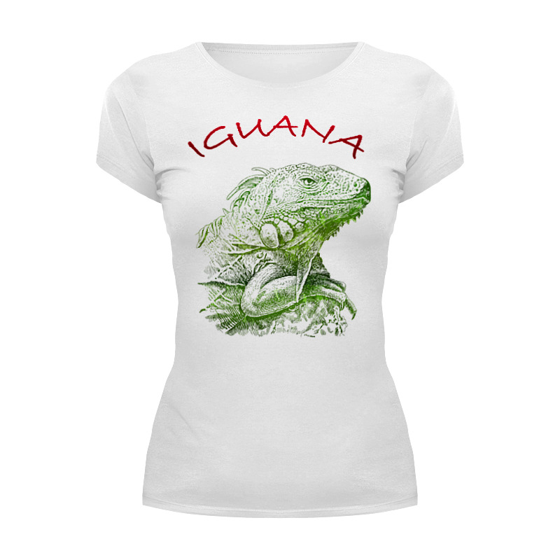 Printio Футболка Wearcraft Premium ⚠ iguana ⚠