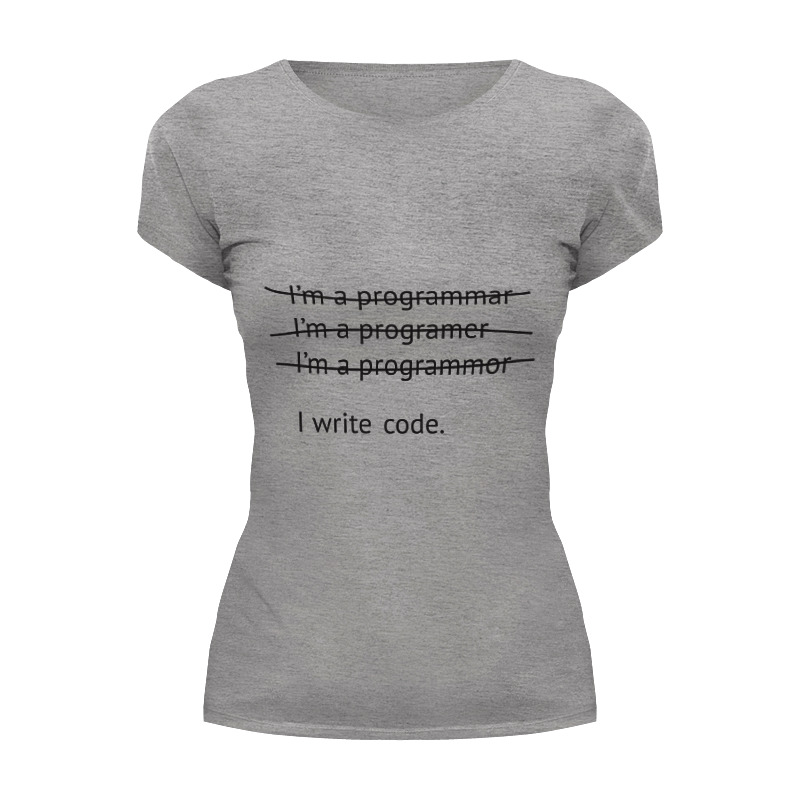 printio футболка классическая я программист я пишу код Printio Футболка Wearcraft Premium Я программист