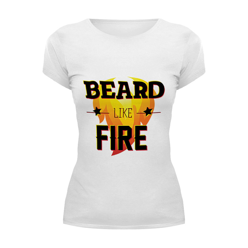 Printio Футболка Wearcraft Premium Beard like fire printio сумка beard like fire