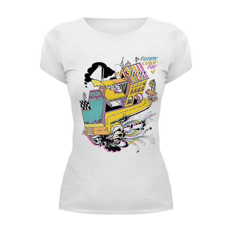 Printio Футболка Wearcraft Premium Magic-city (for_girl) printio футболка wearcraft premium magic city for girl
