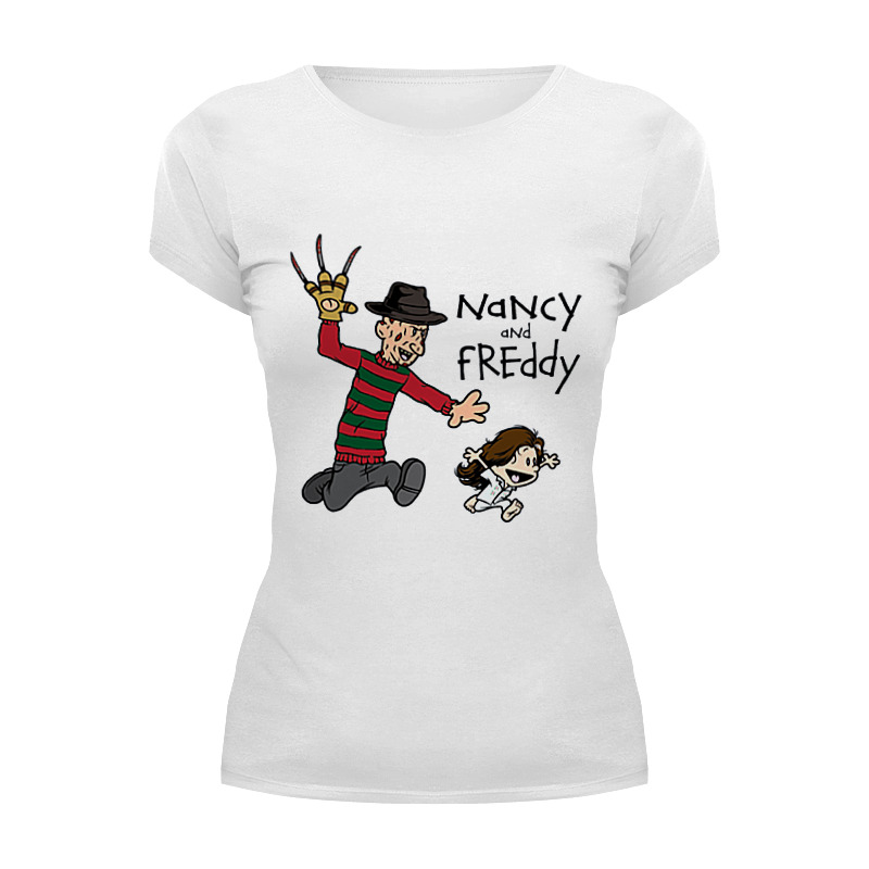 Printio Футболка Wearcraft Premium Nancy and freddy printio сумка nancy and freddy