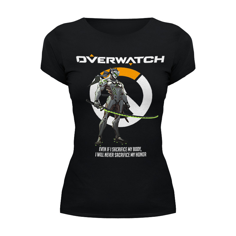 Printio Футболка Wearcraft Premium Overwatch. гэндзи printio лонгслив overwatch гэндзи