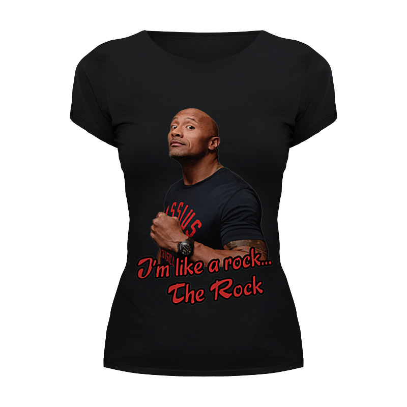 Printio Футболка Wearcraft Premium Дуэйн джонсон (скала) - dwayne johnson (the rock) printio футболка wearcraft premium slim fit дуэйн джонсон