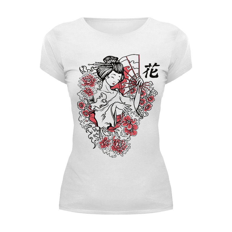 Printio Футболка Wearcraft Premium Гейша