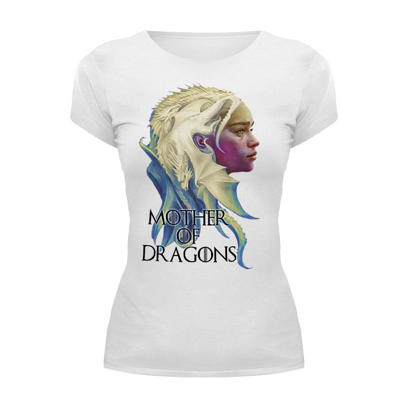 Printio Футболка Wearcraft Premium Mother of dragons printio сумка mother of dragons