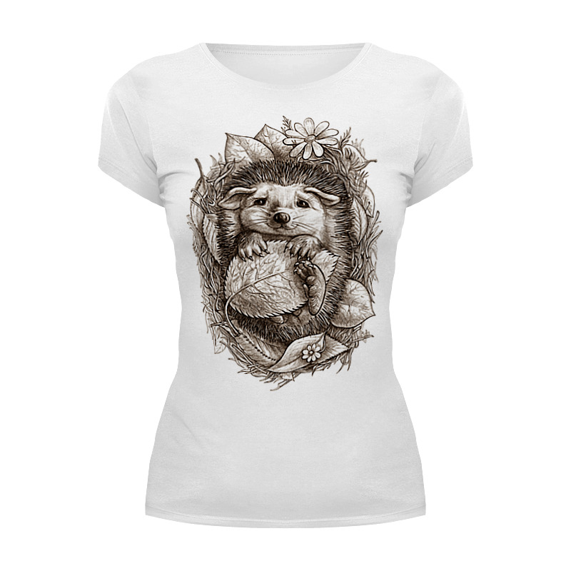 Printio Футболка Wearcraft Premium Милашка ёж