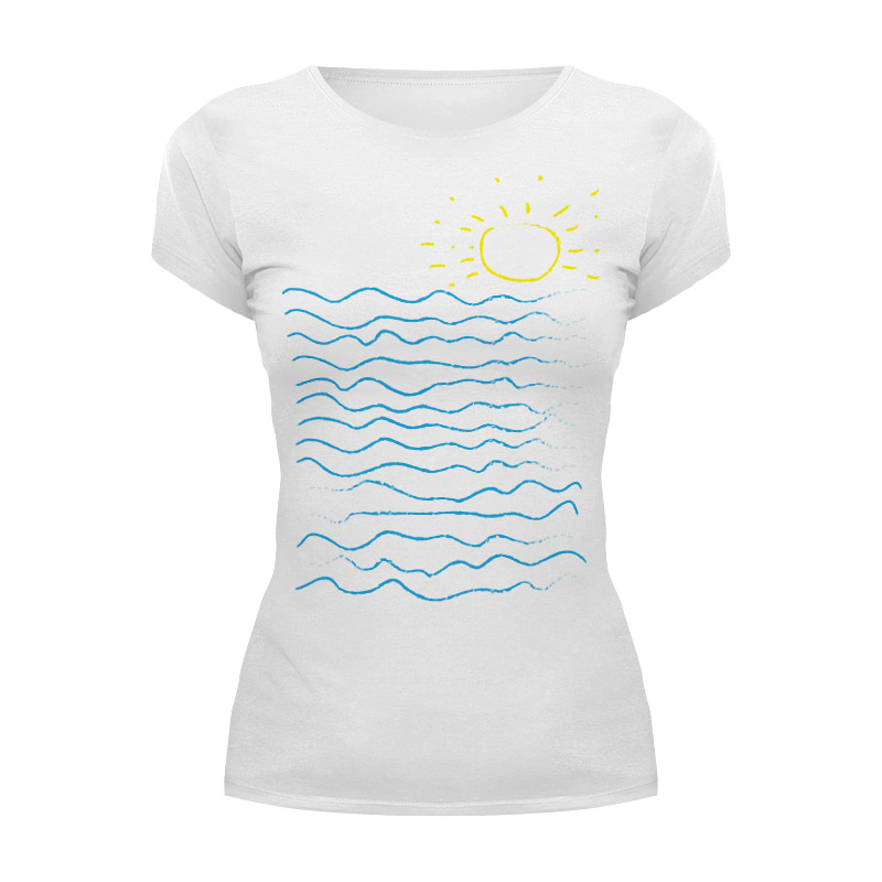 Printio Футболка Wearcraft Premium Море и солнце мужская футболка море и солнце l синий