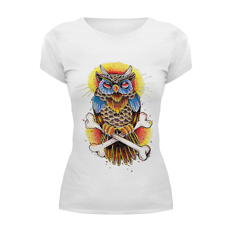 цена Printio Футболка Wearcraft Premium Mysterious owl