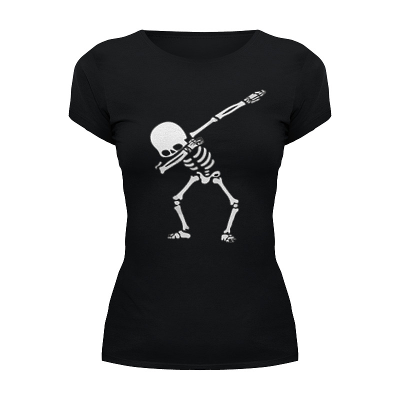 Printio Футболка Wearcraft Premium Скелет танцует дэб printio сумка скелет танцует дэб