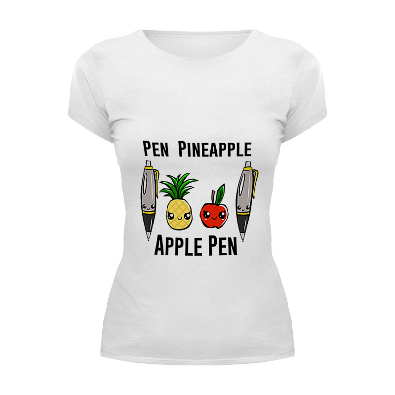 Printio Футболка Wearcraft Premium Pen pineapple apple pen цена и фото