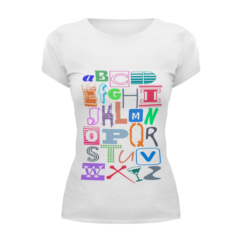 Printio Футболка Wearcraft Premium Alphabet