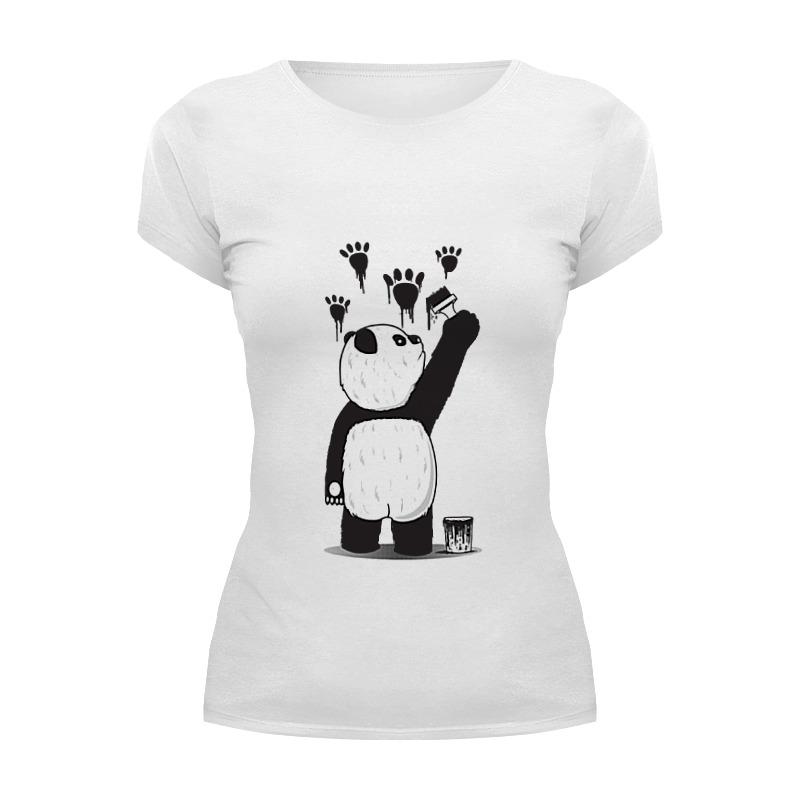 Printio Футболка Wearcraft Premium Панда вандал