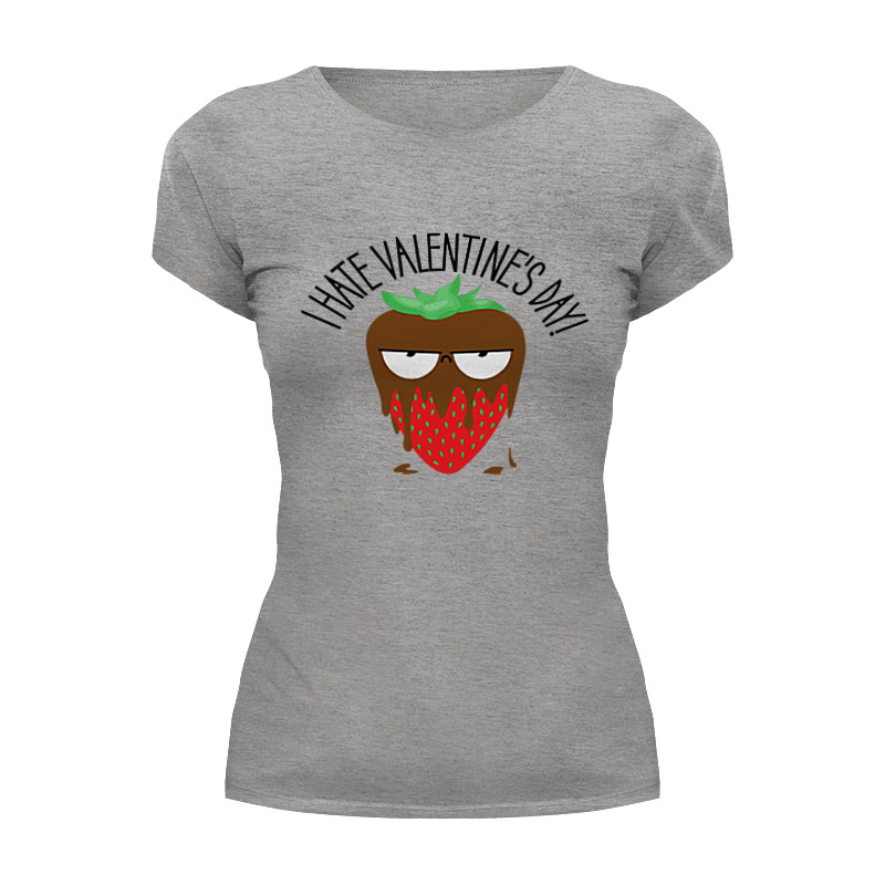 Printio Футболка Wearcraft Premium Ненавижу день валентина