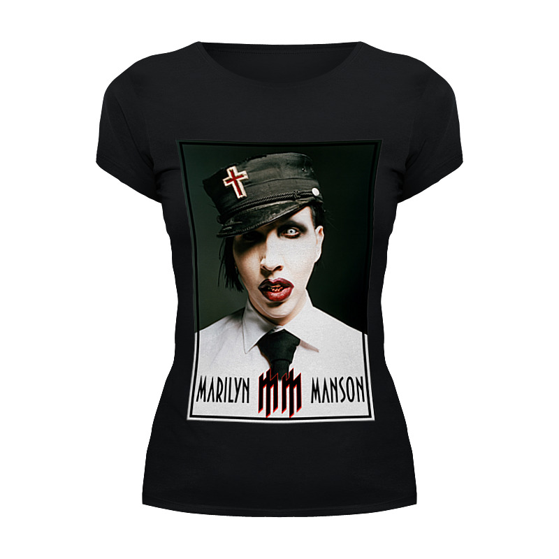 Printio Футболка Wearcraft Premium Marilyn manson