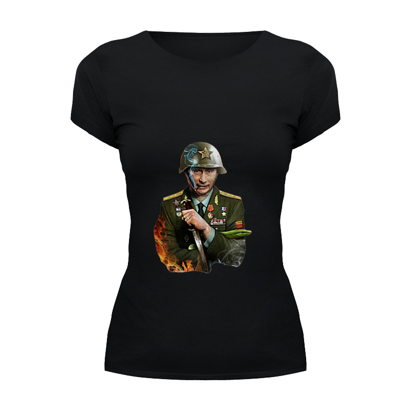Printio Футболка Wearcraft Premium Путин солдат printio футболка классическая путин солдат