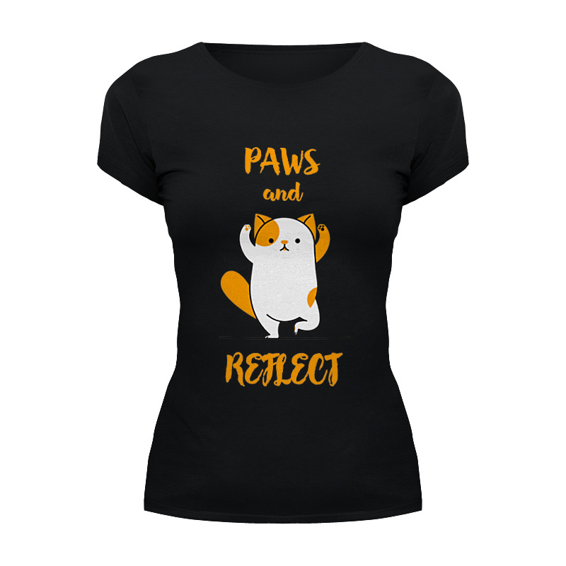 Printio Футболка Wearcraft Premium Котик