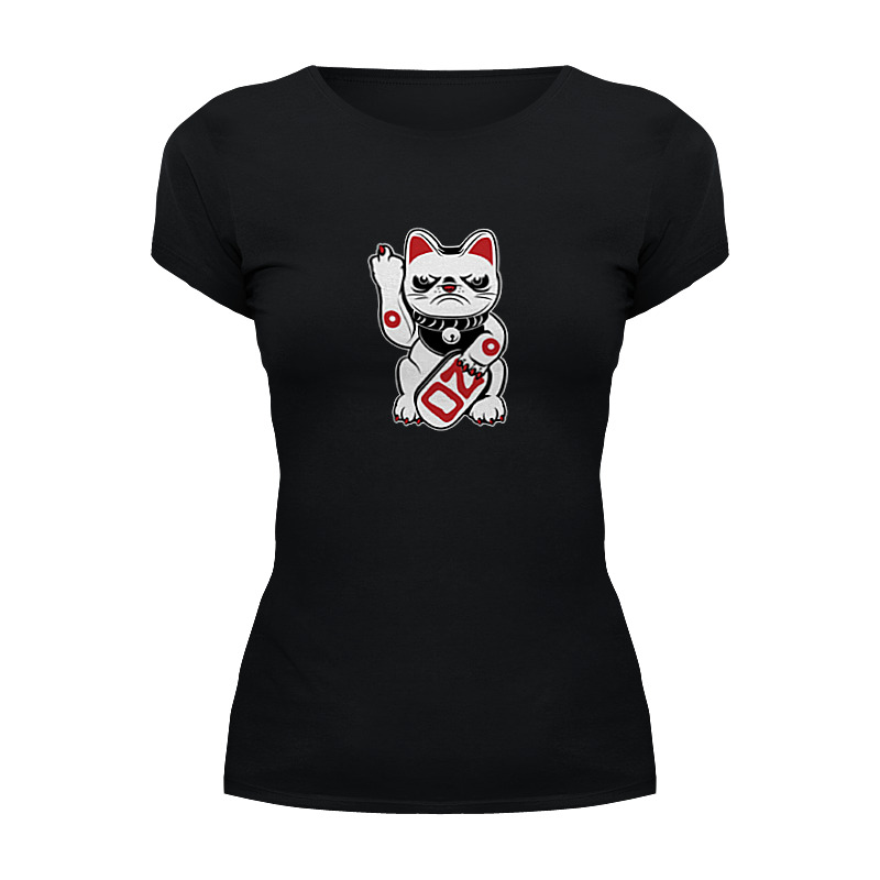 Printio Футболка Wearcraft Premium Bad cat