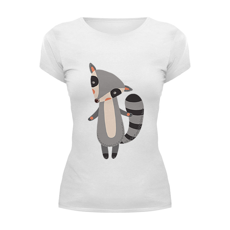 Printio Футболка Wearcraft Premium Милый енот