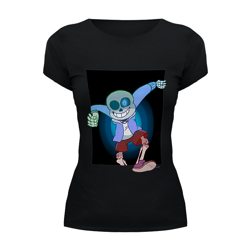 Printio Футболка Wearcraft Premium Санс из undertale. printio футболка wearcraft premium санс кофе undertale