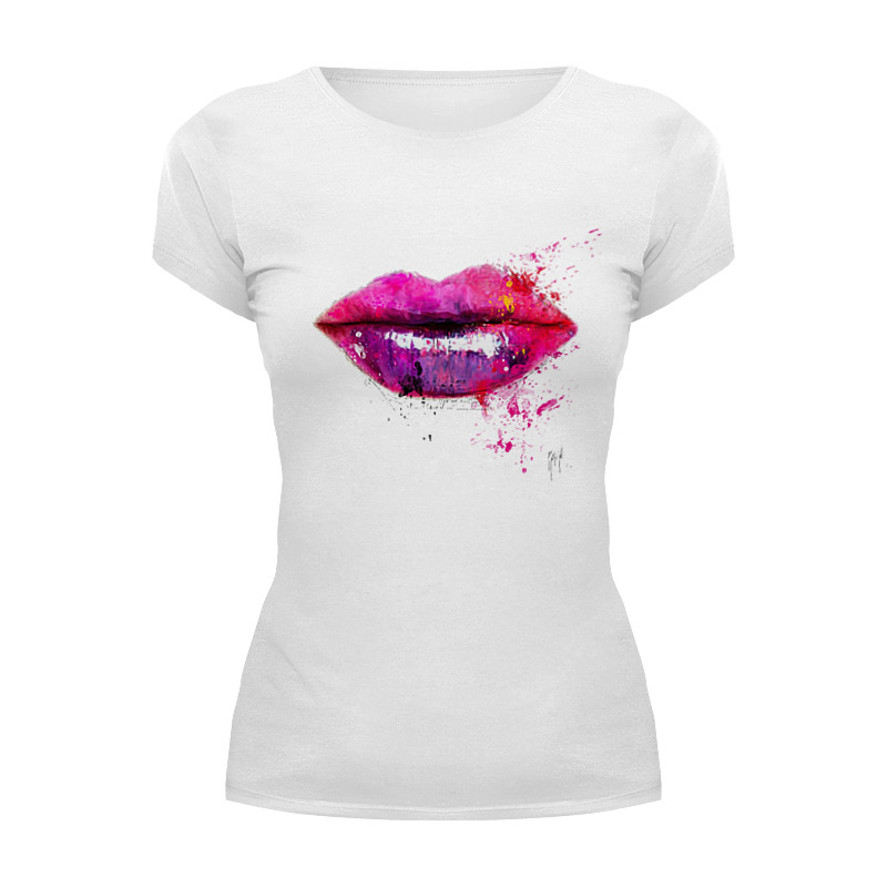 Printio Футболка Wearcraft Premium Губы / lips patrice murciano губы lips patrice murciano 1119017 s белый