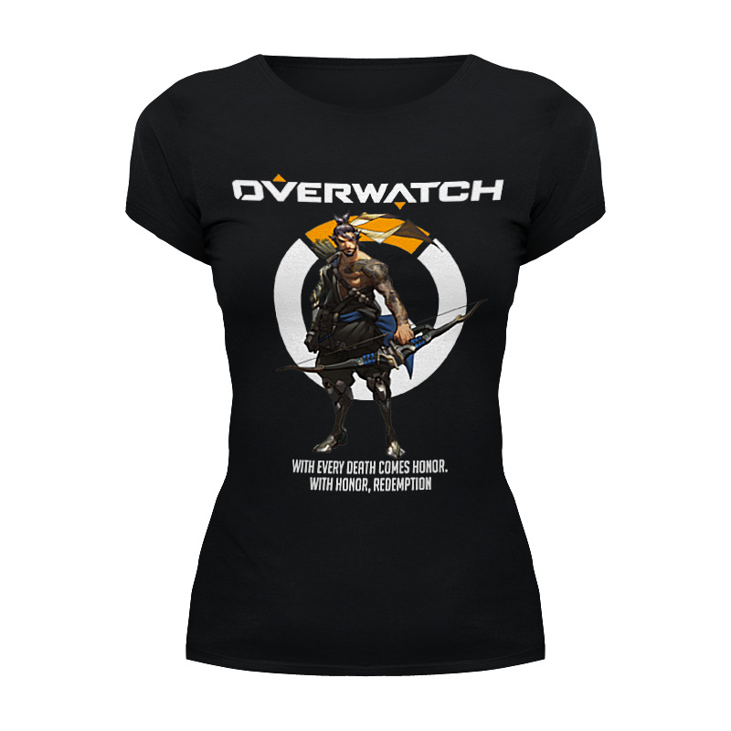 Printio Футболка Wearcraft Premium Overwatch. хандзо printio толстовка wearcraft premium унисекс overwatch хандзо