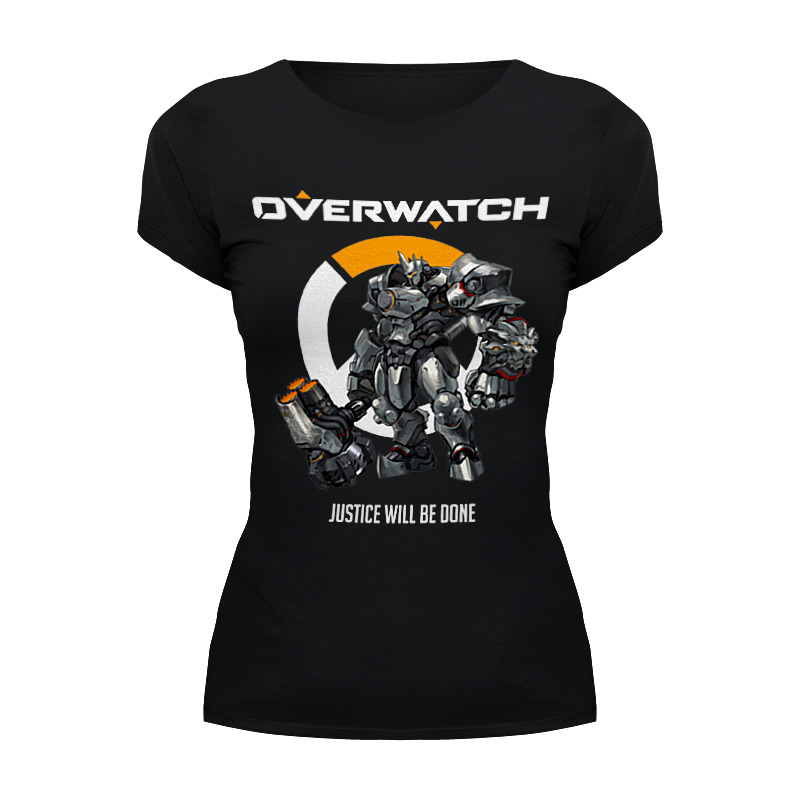 Printio Футболка Wearcraft Premium Overwatch. райнхардт printio футболка классическая overwatch райнхардт