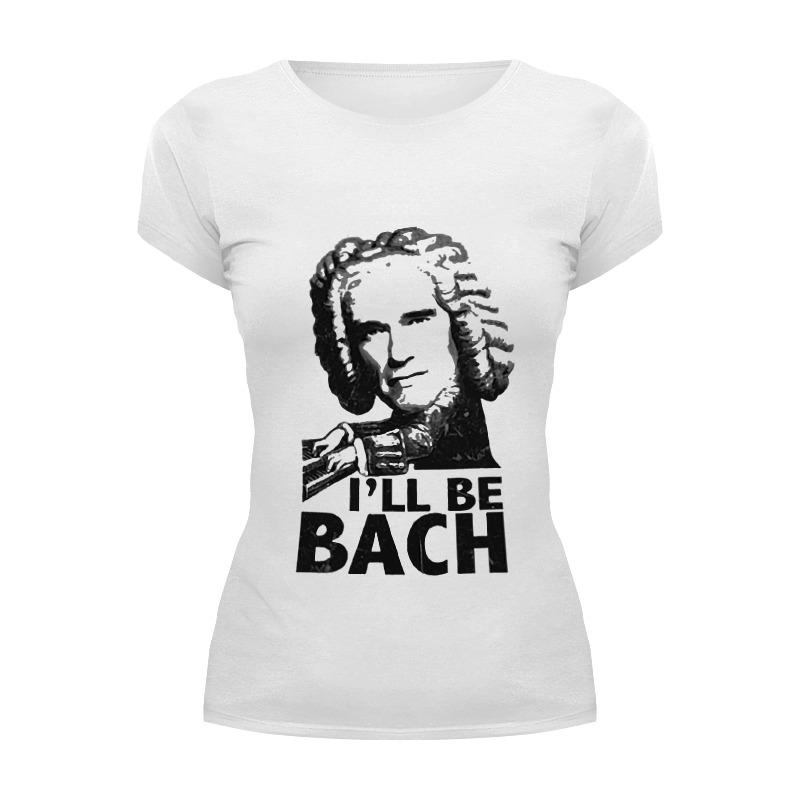 Printio Футболка Wearcraft Premium I'll be bach! printio футболка wearcraft premium i ll be bach