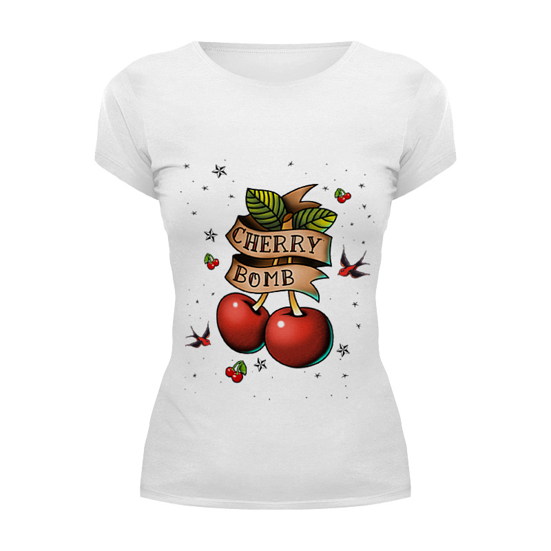 Printio Футболка Wearcraft Premium Cherry bomb printio футболка wearcraft premium slim fit cherry bomb