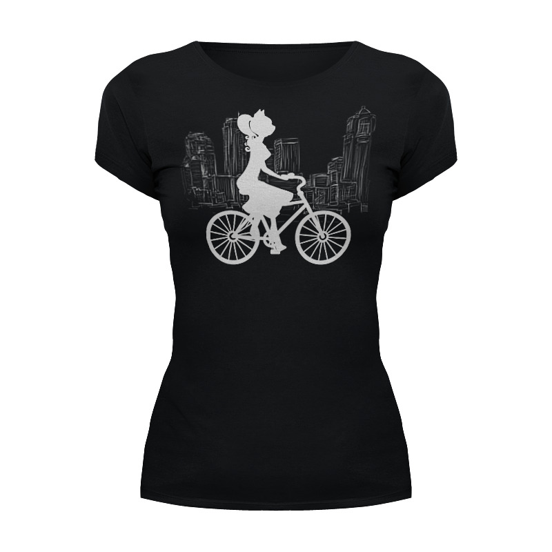 Printio Футболка Wearcraft Premium Bicycle ladycat