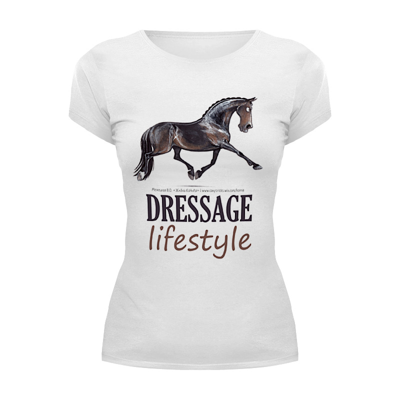 Printio Футболка Wearcraft Premium Dressage lifestyle printio футболка классическая dressage lifestyle