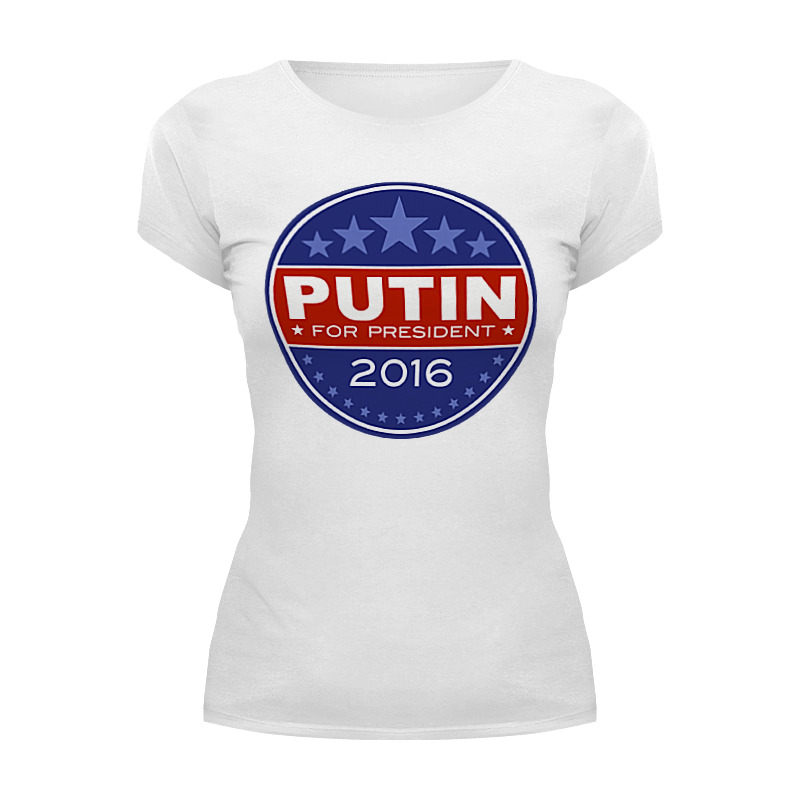 Printio Футболка Wearcraft Premium Путина в президенты америки (2016) printio футболка wearcraft premium владимир путин за будущее россии