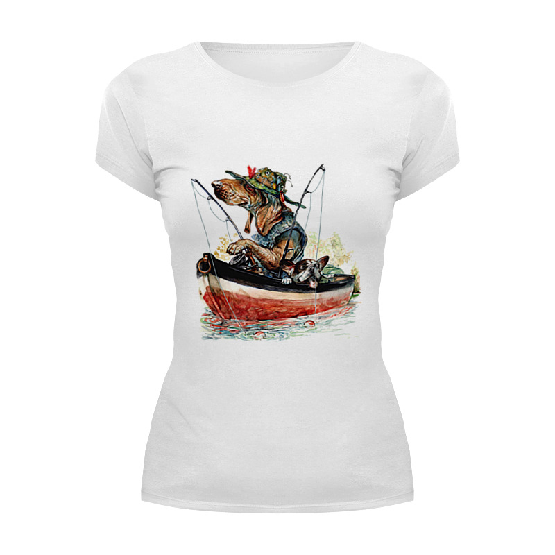 Printio Футболка Wearcraft Premium Рыболов мужская футболка мишка рыболов xl черный