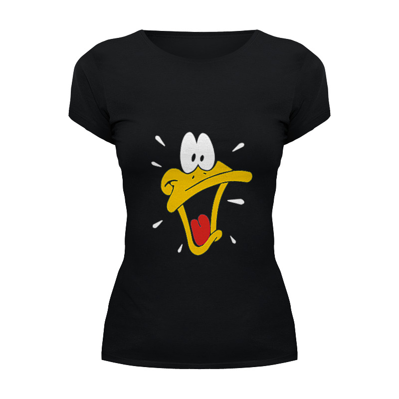 Printio Футболка Wearcraft Premium Daffy duck printio толстовка wearcraft premium унисекс daffy duck