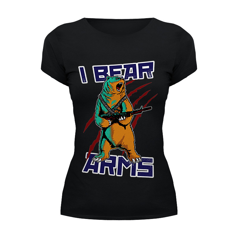 Printio Футболка Wearcraft Premium Bear arms