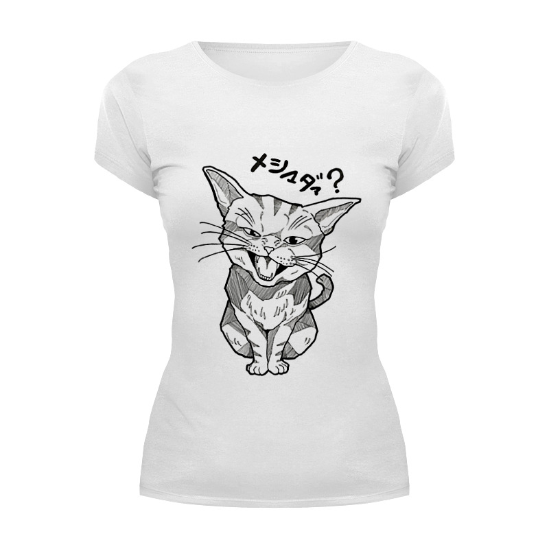 Printio Футболка Wearcraft Premium Смешной котик