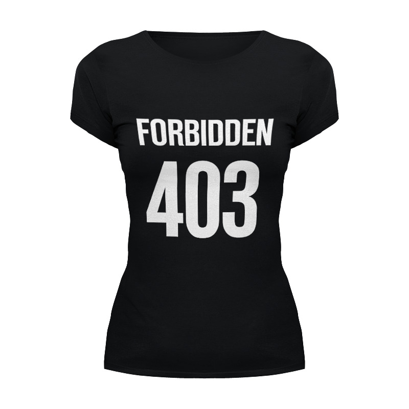 Printio Футболка Wearcraft Premium 403 forbidden