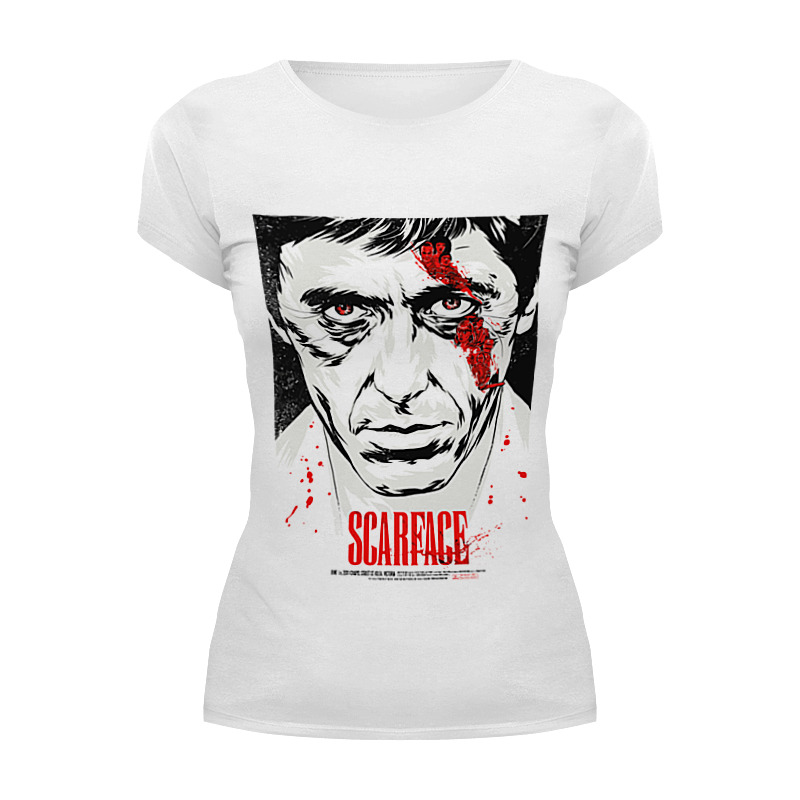 Printio Футболка Wearcraft Premium Лицо со шрамом (scarface)