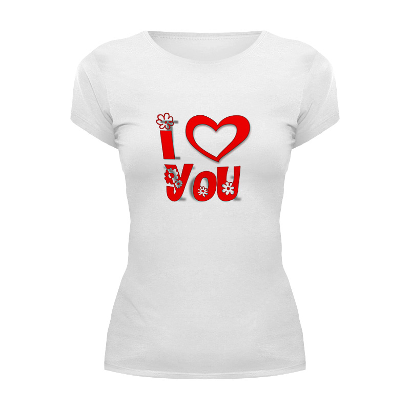 Printio Футболка Wearcraft Premium I love you printio футболка wearcraft premium i love you