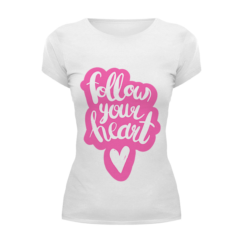 Printio Футболка Wearcraft Premium Follow your heart printio футболка wearcraft premium follow your dreams