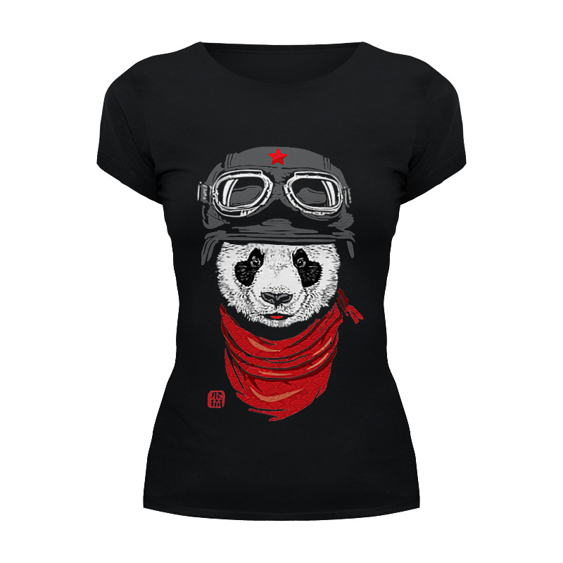Printio Футболка Wearcraft Premium Панда (panda)