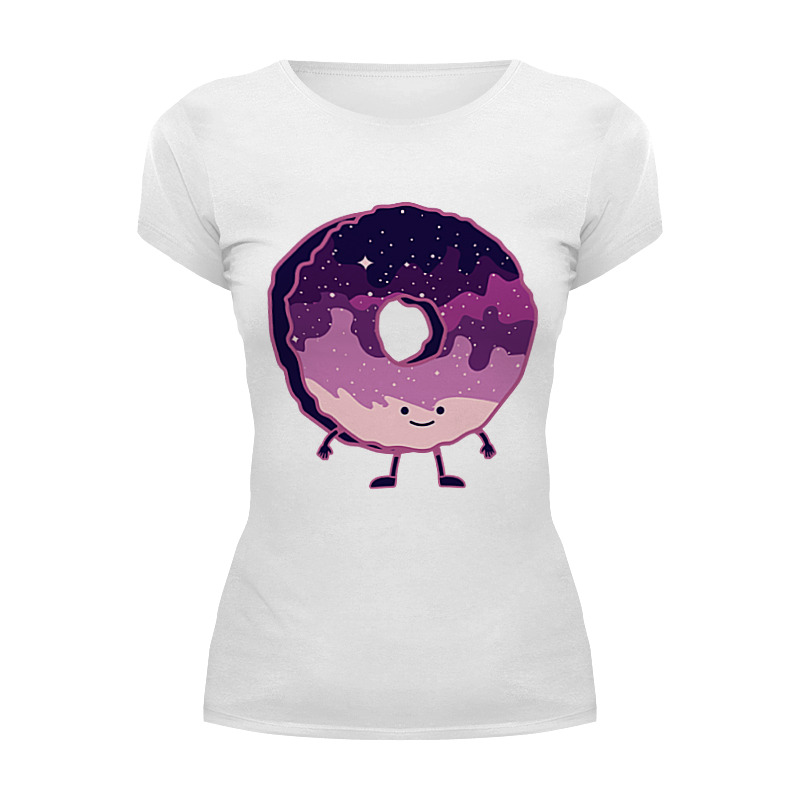 Printio Футболка Wearcraft Premium Космический пончик (space donut) printio футболка классическая космический пончик space donut