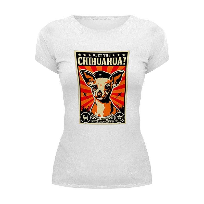 Printio Футболка Wearcraft Premium Собака: chihuahua printio футболка классическая собака chihuahua
