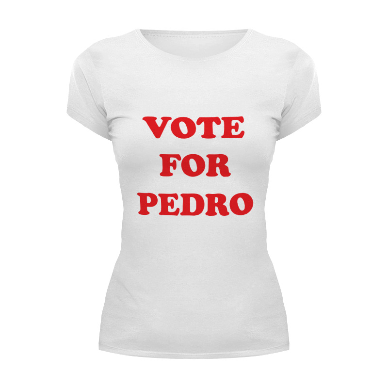 Printio Футболка Wearcraft Premium Vote for pedro